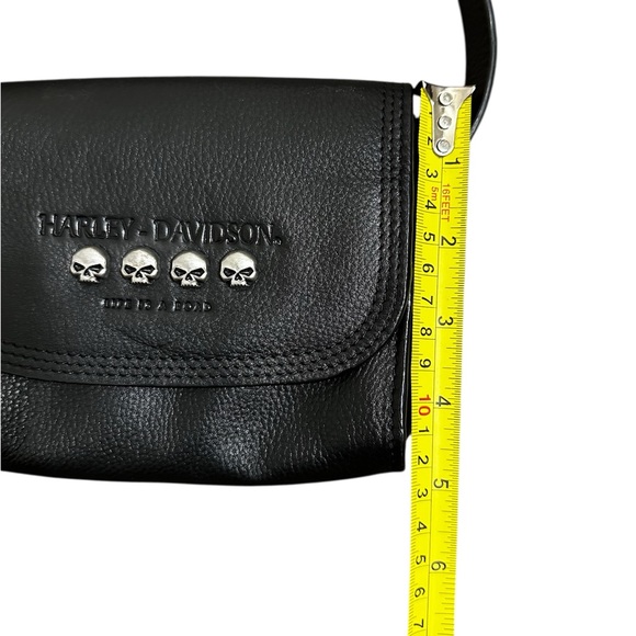Harley-Davidson Women's Tough Luck Leather Crossbody bag - Picture 7 of 11